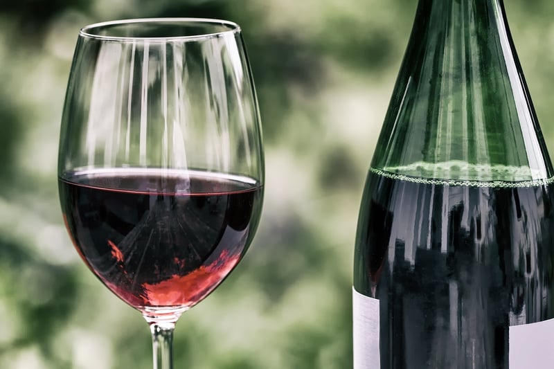 Repurpose wine bottles